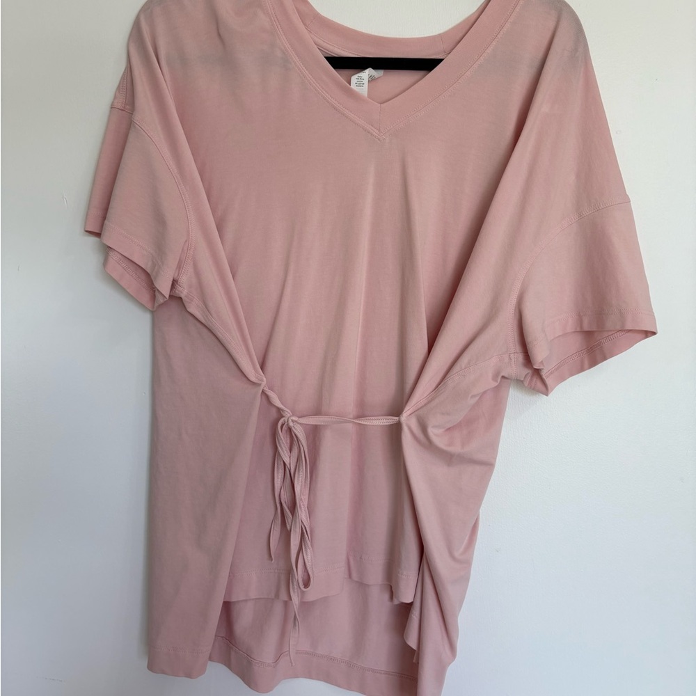 Lulu V-Neck Tie-Front Top